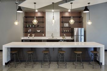Community room with full kitchen